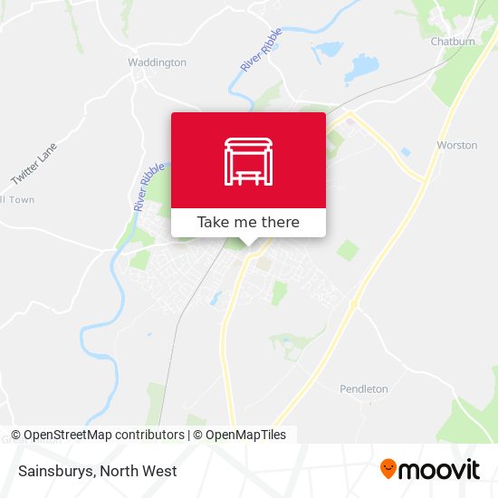 Sainsburys map