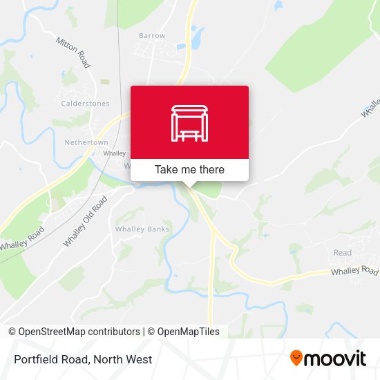 Portfield Road map