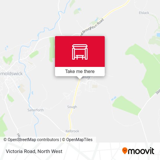 Victoria Road map