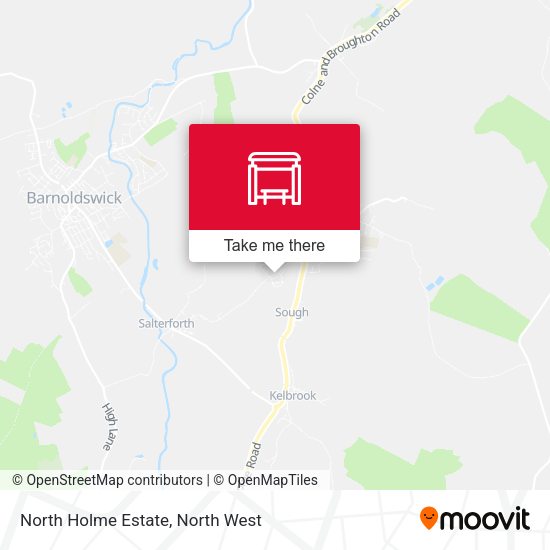 North Holme Estate map