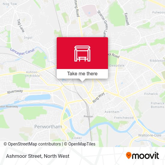 Ashmoor Street map