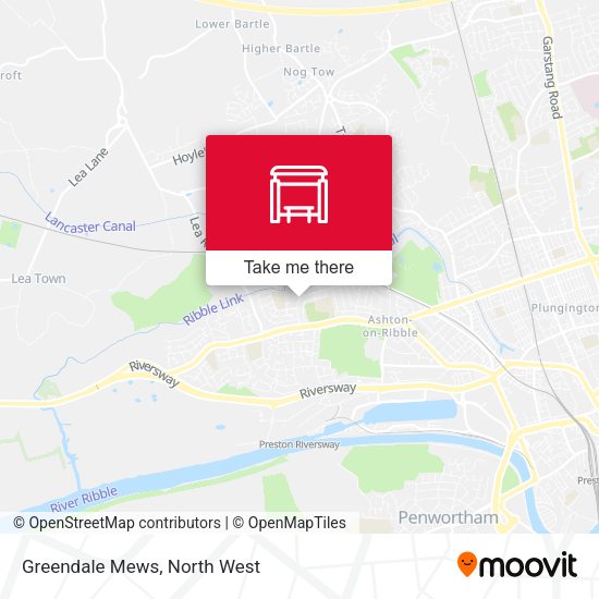 Greendale Mews map