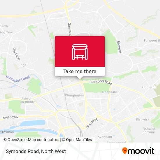 Symonds Road map