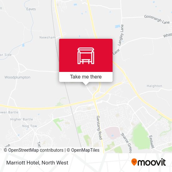 Marriott Hotel map