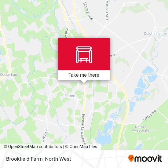 Brookfield Farm map