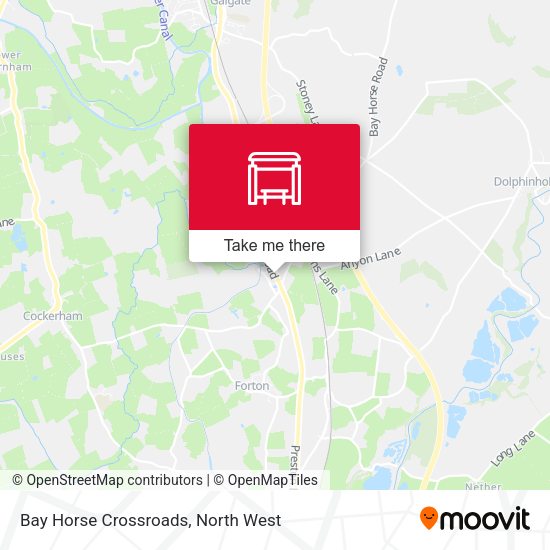 Bay Horse Crossroads map