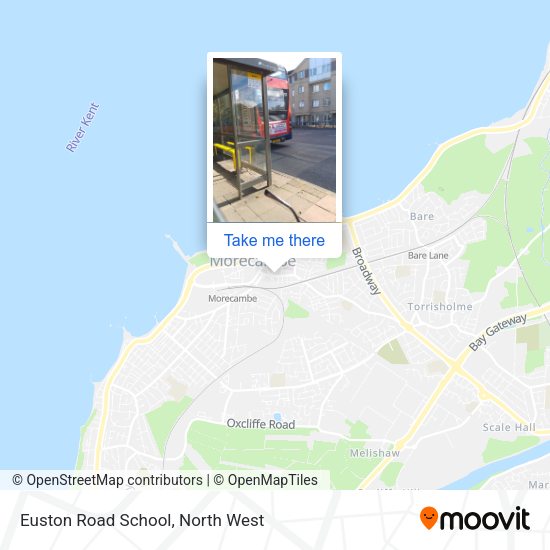 Euston Road School map