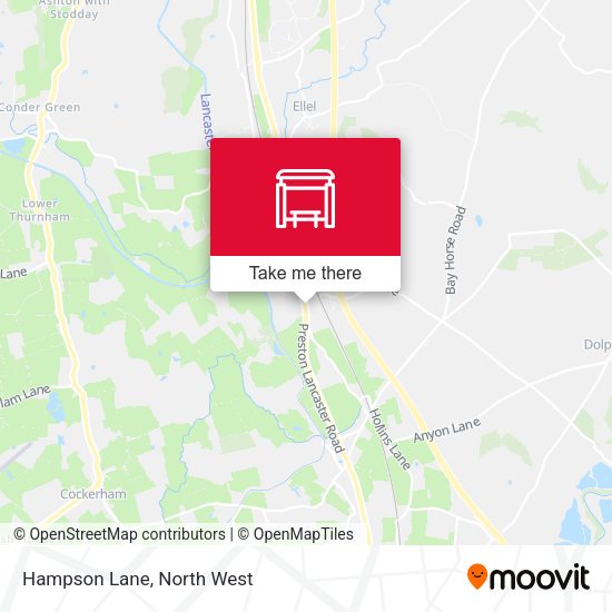 Hampson Lane map