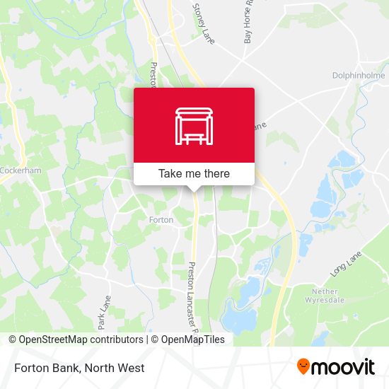 Forton Bank map