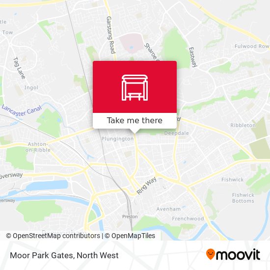 Moor Park Gates map