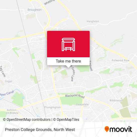 Preston College Grounds map