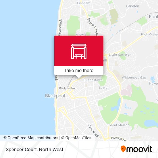 Spencer Court map