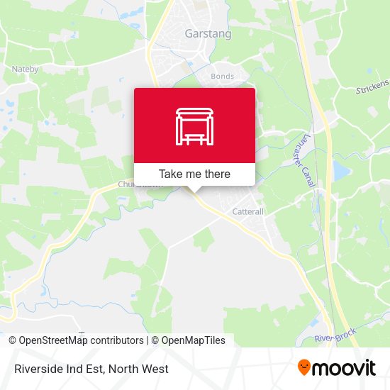 Riverside Ind Est map