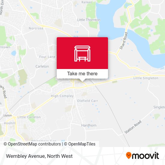 Wembley Avenue map