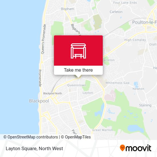Layton Square map