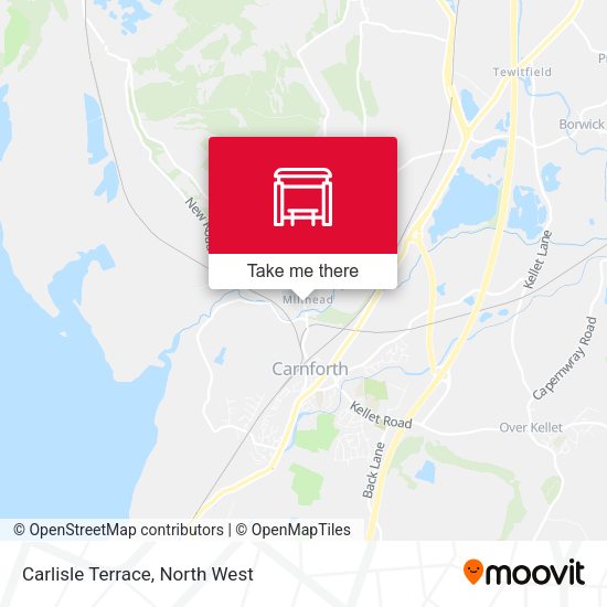 Carlisle Terrace map
