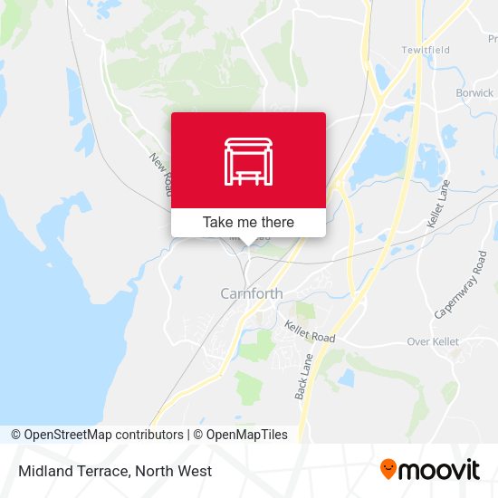 Midland Terrace map