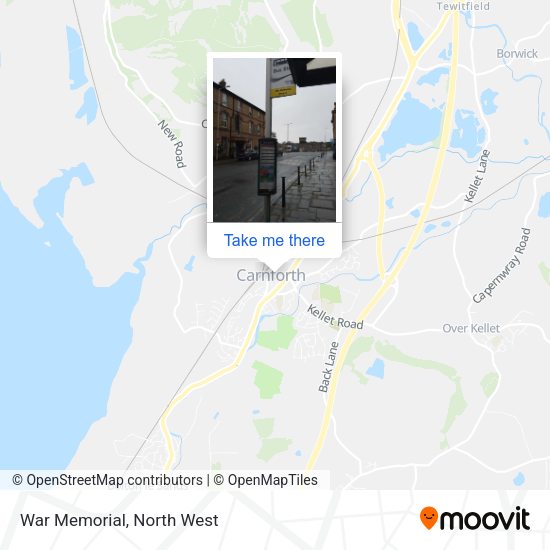 War Memorial map