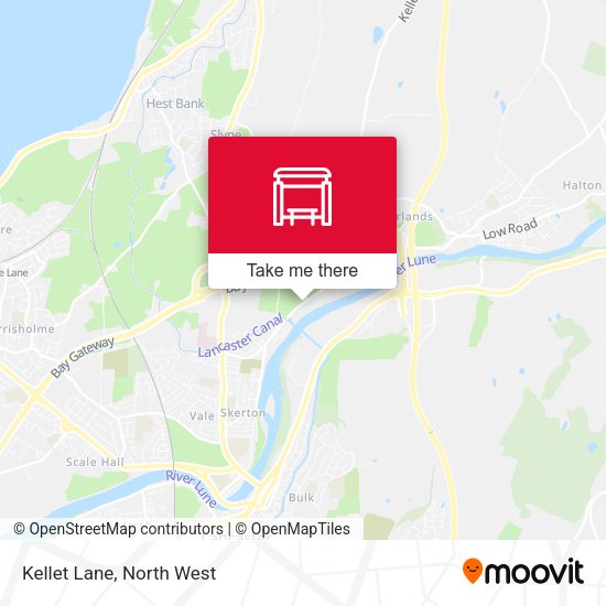 Kellet Lane map