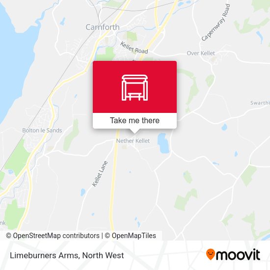 Limeburners Arms map