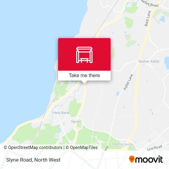 Slyne Road map