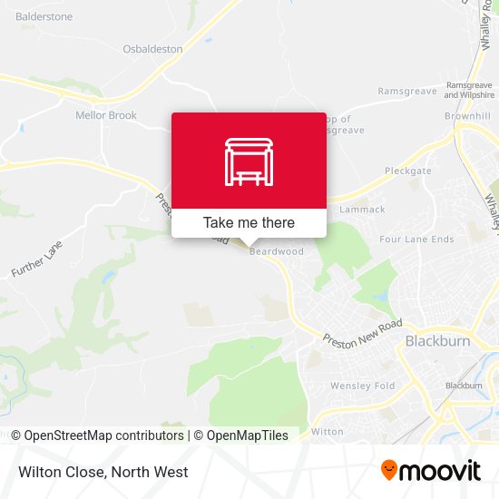 Wilton Close map