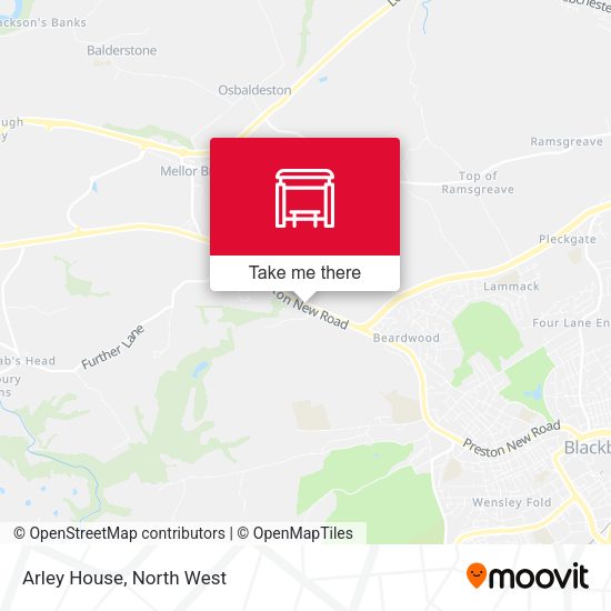 Arley House map