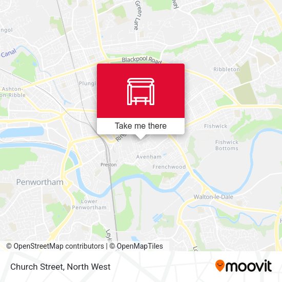 Church Street map