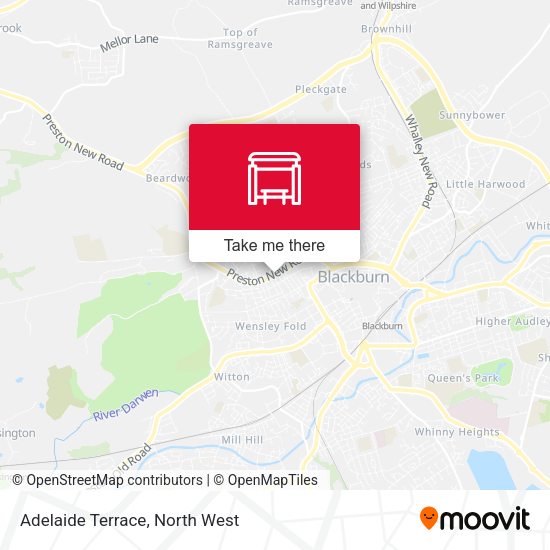 Adelaide Terrace map