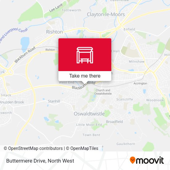 Buttermere Drive map