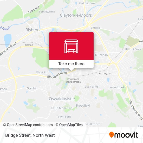 Bridge Street map