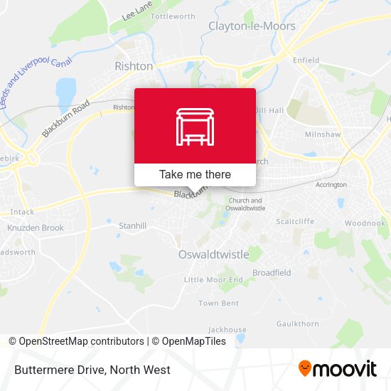 Buttermere Drive map
