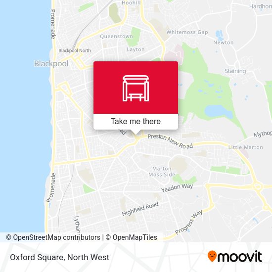 Oxford Square map