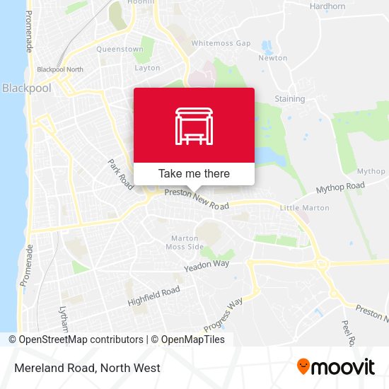 Mereland Road map