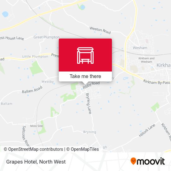 Grapes Hotel map