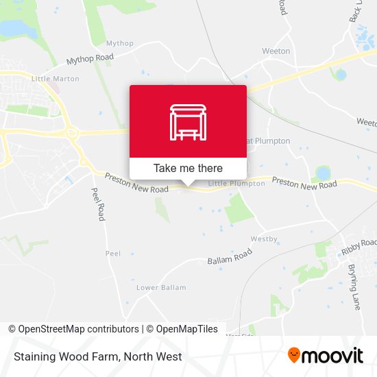 Staining Wood Farm map