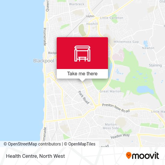 Health Centre map