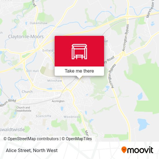 Alice Street map