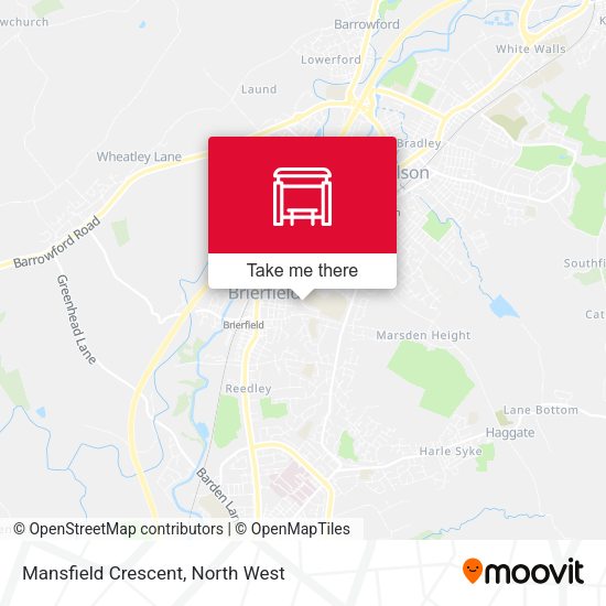 Mansfield Crescent map