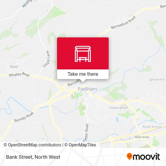 Bank Street map