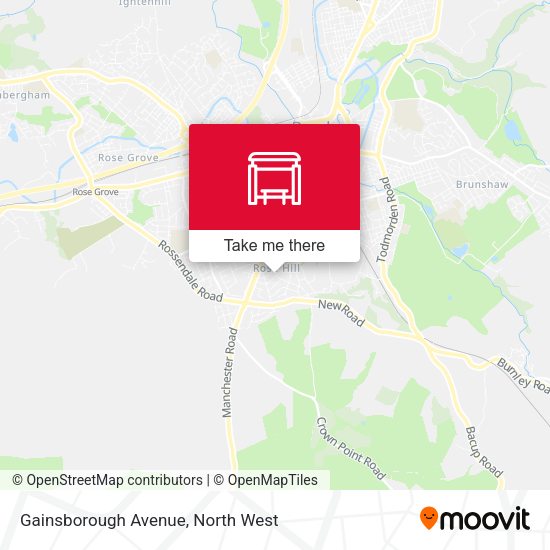 Gainsborough Avenue map