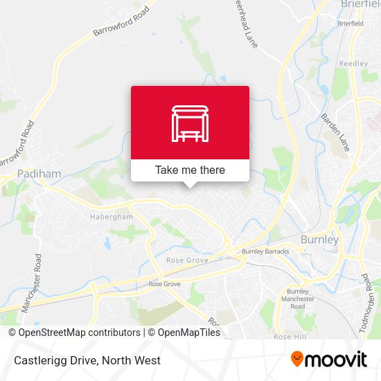 Castlerigg Drive map
