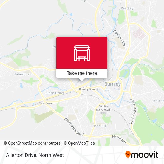 Allerton Drive map