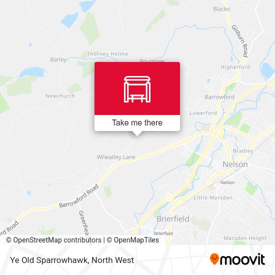 Ye Old Sparrowhawk map