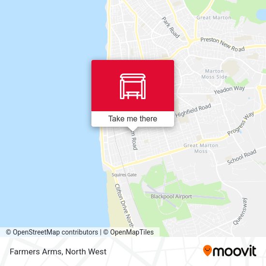 Farmers Arms map