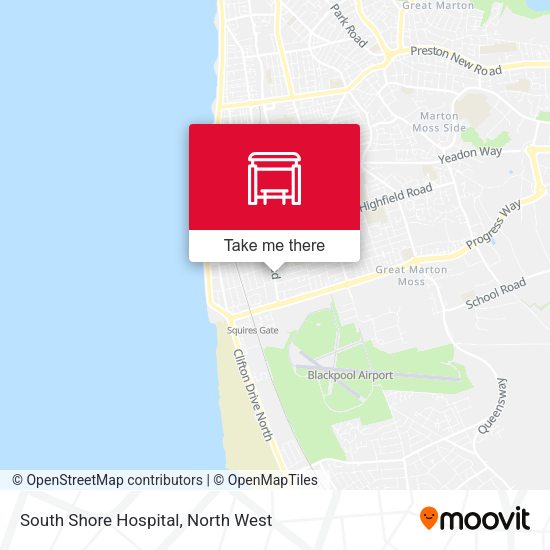 South Shore Hospital map