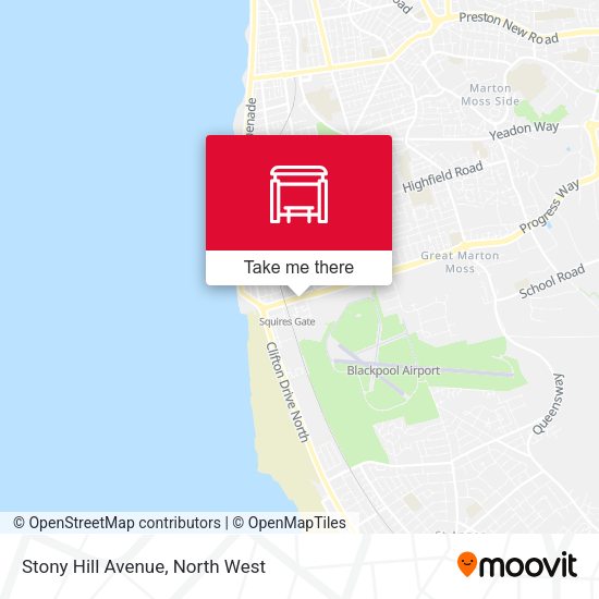 Stony Hill Avenue map