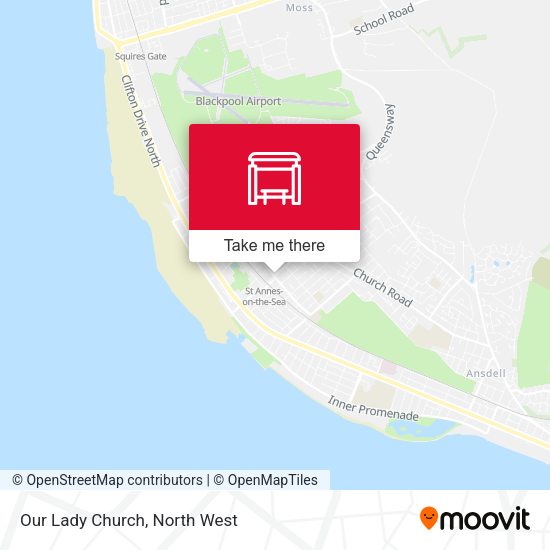 Our Lady Church map