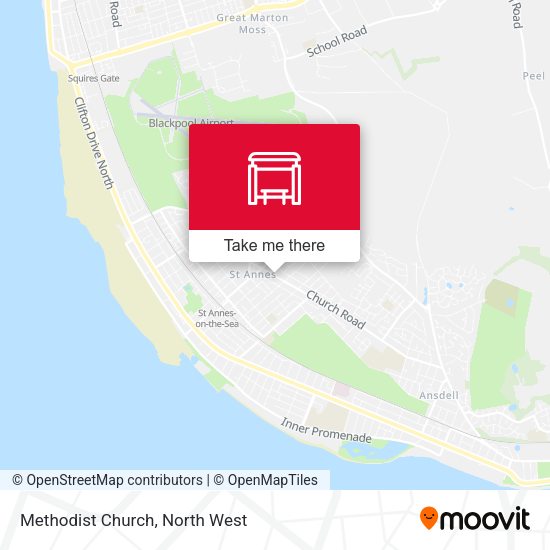 Methodist Church map