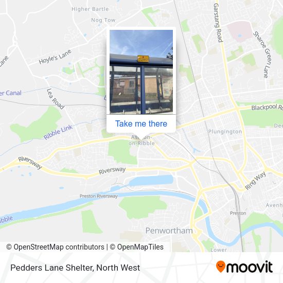 Pedders Lane Shelter map